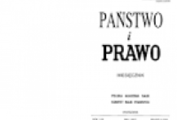 Państwo i Prawo