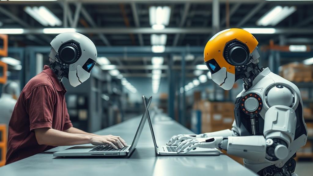 Dlaczego coraz więcej firm inwestuje w automatyzację zamiast zatrudniać nowych pracowników?. Dlaczego inwestycje w automatyzację często wygrywają z tworzeniem miejsc pracy? Dlaczego coraz więcej firm inwestuje w automatyzację zamiast zatrudniać nowych pracowników?. Dlaczego inwestycje w automatyzację często wygrywają z tworzeniem miejsc pracy?